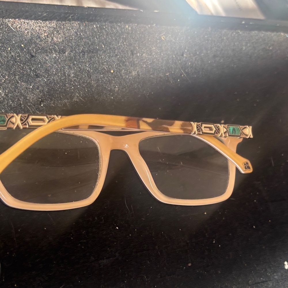 COCO SONG Eyeglasses Happy Vibes glasses accessory logo design frames